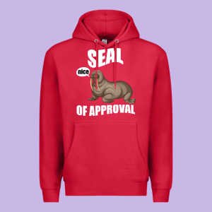 Seal Nice Of Approval Premium Hoodie Designed By Bettercallsaul