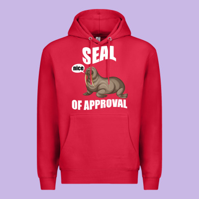 Seal Nice Of Approval Premium Hoodie Designed By Bettercallsaul