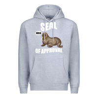 Heather Grey Seal nice Of Approval Premium Hoodie - Bettercallsaul