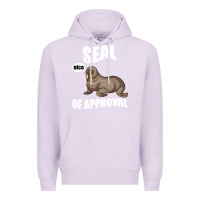 Lilac Seal nice Of Approval Premium Hoodie - Bettercallsaul
