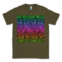 Army Green tiger glitter seamless pattern Classic Tee - BundleAndBundleShop