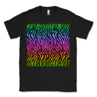 Black tiger glitter seamless pattern Classic Tee - BundleAndBundleShop