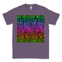 Lavender tiger glitter seamless pattern Classic Tee - BundleAndBundleShop