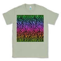 Matcha tiger glitter seamless pattern Classic Tee - BundleAndBundleShop