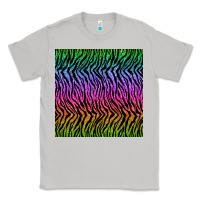 Moon Dust tiger glitter seamless pattern Classic Tee - BundleAndBundleShop