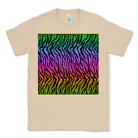 Tiger Glitter Seamless Pattern Classic Tee | Teevron