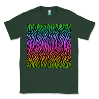 Sports Green tiger glitter seamless pattern Classic Tee - BundleAndBundleShop