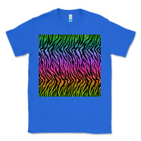 True Royal tiger glitter seamless pattern Classic Tee - BundleAndBundleShop