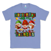 Colony Blue christmas with my gnomies Classic Tee - FaDigitalArtStudio