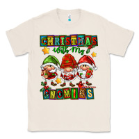 Natural christmas with my gnomies Classic Tee - FaDigitalArtStudio