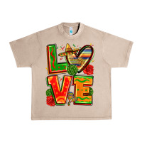 French Oak love mexico Urban Heavy Tee - Zillion Design Studio