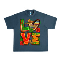 Midnight Navy love mexico Urban Heavy Tee - Zillion Design Studio
