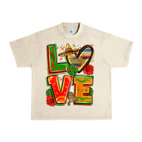 Sandshell love mexico Urban Heavy Tee - Zillion Design Studio