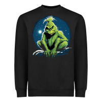 Black Grinch Heavyweight Sweatshirt - Unal Design