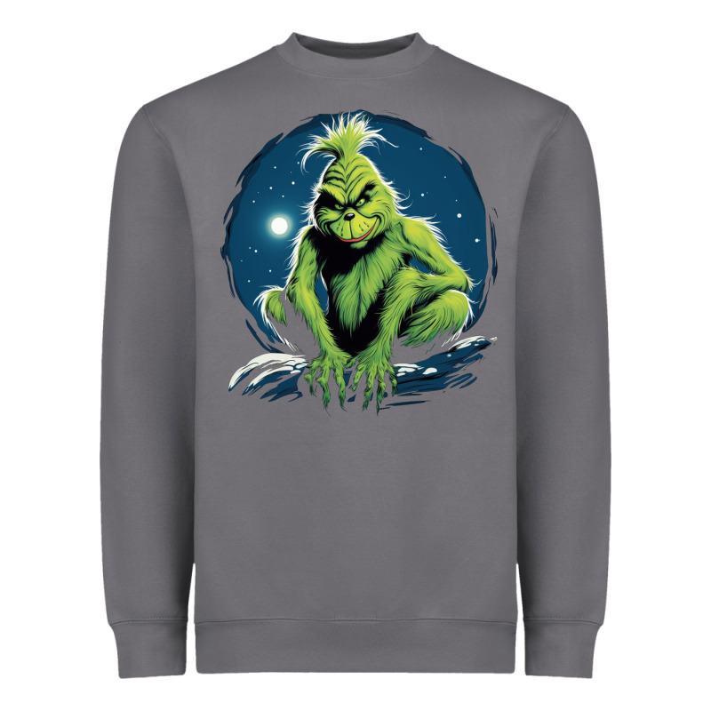 Grinch Heavyweight Sweatshirt by Unal Design | Teevron