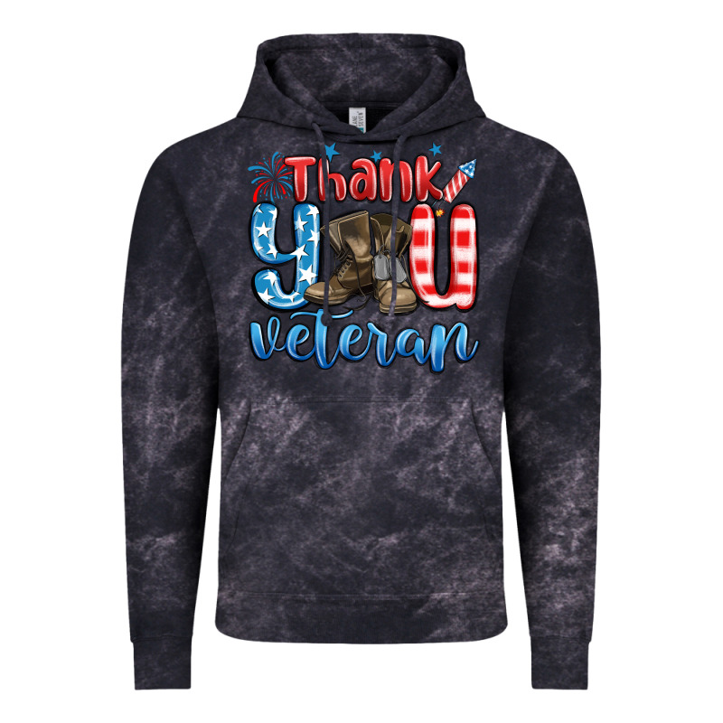 Thank You Veteran Vintage Hoodie by MaliasSmallBusiness | Teevron