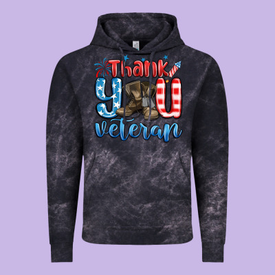Vintage Hoodie thank you veteran