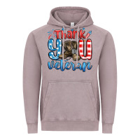 Vintage Zinc thank you veteran Vintage Hoodie - MaliasSmallBusiness