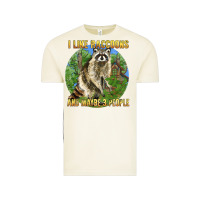Vintage Arctic i like raccoons and 3 people Vintage Tee - BarkalooDesign