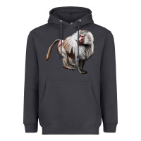 Smoke baboon Heavyweight Hoodie - LillyAllenDesigns