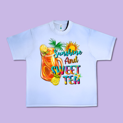 Sunshine And Sweet Tea Urban Heavy Tee Designed By Texasbilliewilder