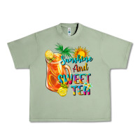 Oil Green sunshine and sweet tea Urban Heavy Tee - texasbilliewilder