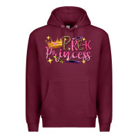 Burgundy pre k princess Premium Hoodie - NancyCooperArtShop