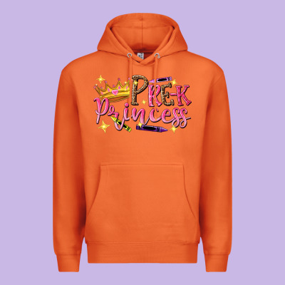 Pre K Princess Premium Hoodie Designed By Nancycooperartshop