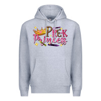 Heather Grey pre k princess Premium Hoodie - NancyCooperArtShop