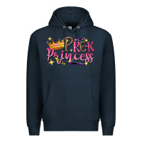 Navy pre k princess Premium Hoodie - NancyCooperArtShop