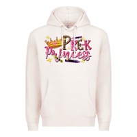 Pale Pink pre k princess Premium Hoodie - NancyCooperArtShop