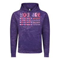 Cloud Purple you are valentine Vintage Hoodie - MaliasSmallBusiness