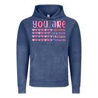 Vintage Denim you are valentine Vintage Hoodie - MaliasSmallBusiness