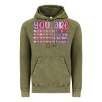 Vintage Olive you are valentine Vintage Hoodie - MaliasSmallBusiness