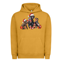 Pigment Peanut Butter christmas chimpanzee and gorilla Urban Hoodie - LillyAllenDesigns