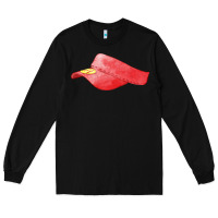 Black red softball visor fa element Long Sleeve Tee - FaDigitalArtStudio