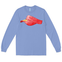 Colony Blue red softball visor fa element Long Sleeve Tee - FaDigitalArtStudio