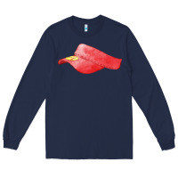 Navy red softball visor fa element Long Sleeve Tee - FaDigitalArtStudio