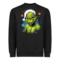 Black Grinch Heavyweight Sweatshirt - Unal Design