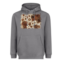 Storm cowhide background Heavyweight Hoodie - BarkalooDesign