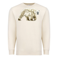 Sandshell Polar Bear Premium Sweatshirt - LillyAllenDesigns