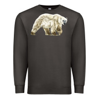 Smoke Polar Bear Premium Sweatshirt - LillyAllenDesigns