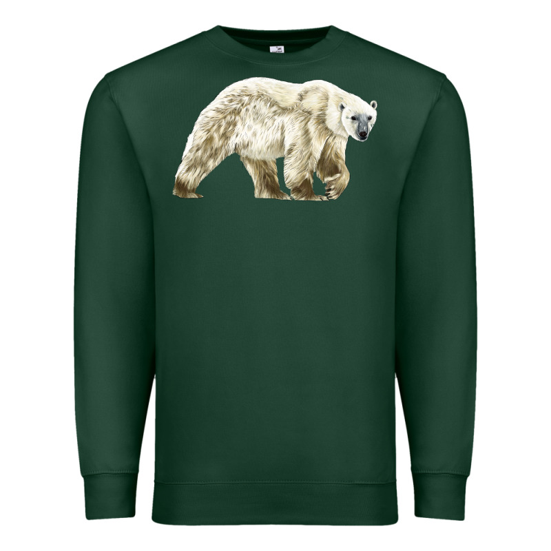Polar Bear Premium Sweatshirt by LillyAllenDesigns | Teevron