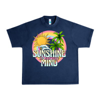 Navy sunshine is on my mind Urban Heavy Tee - texasbilliewilder
