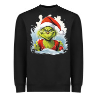 Black Grinch Heavyweight Sweatshirt - Unal Design