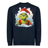 Navy Grinch Heavyweight Sweatshirt - Unal Design
