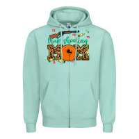 Seafoam trap shooting mom Zipper Hoodie - AdoDesignShop