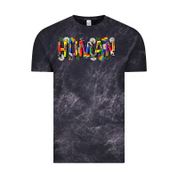 Cloud Black pride human Vintage Tee - texasbilliewilder