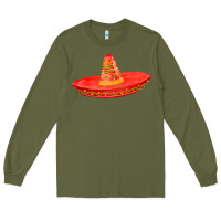 Army Green red sombrero fa element Long Sleeve Tee - FaDigitalArtStudio
