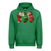Emerald Christmas Socks With Santa Letter Urban Hoodie - LillyAllenDesigns